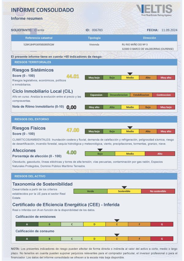 Informe consolidado